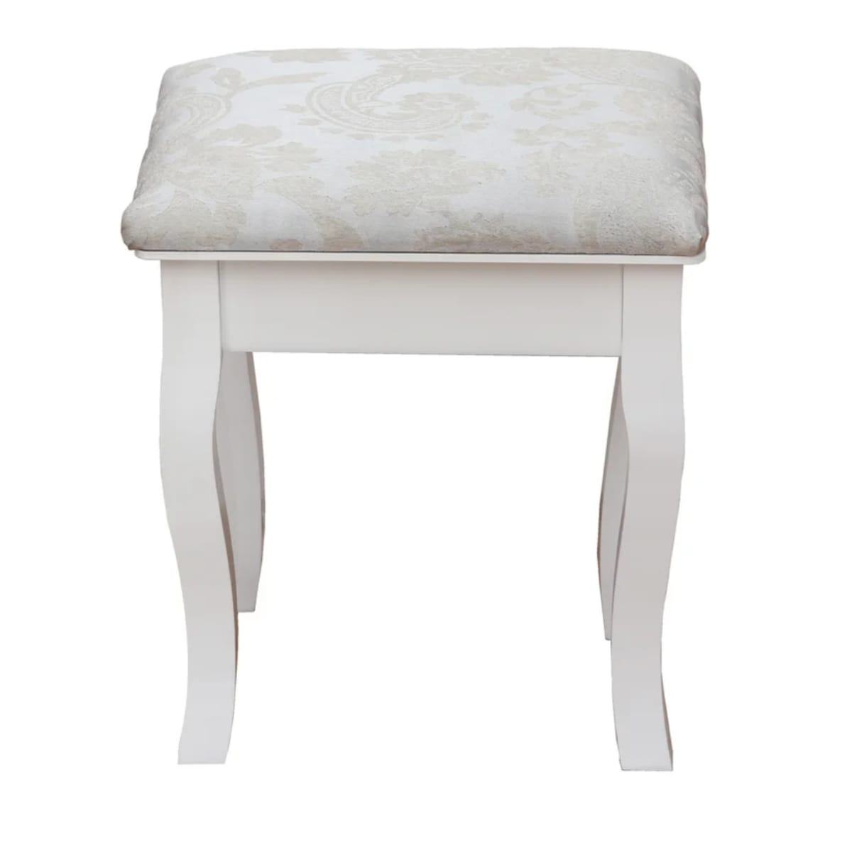 TOCADOR COMODA DE MAQUILLAJE MADERA BANCA + ESPEJO JOSEFA6