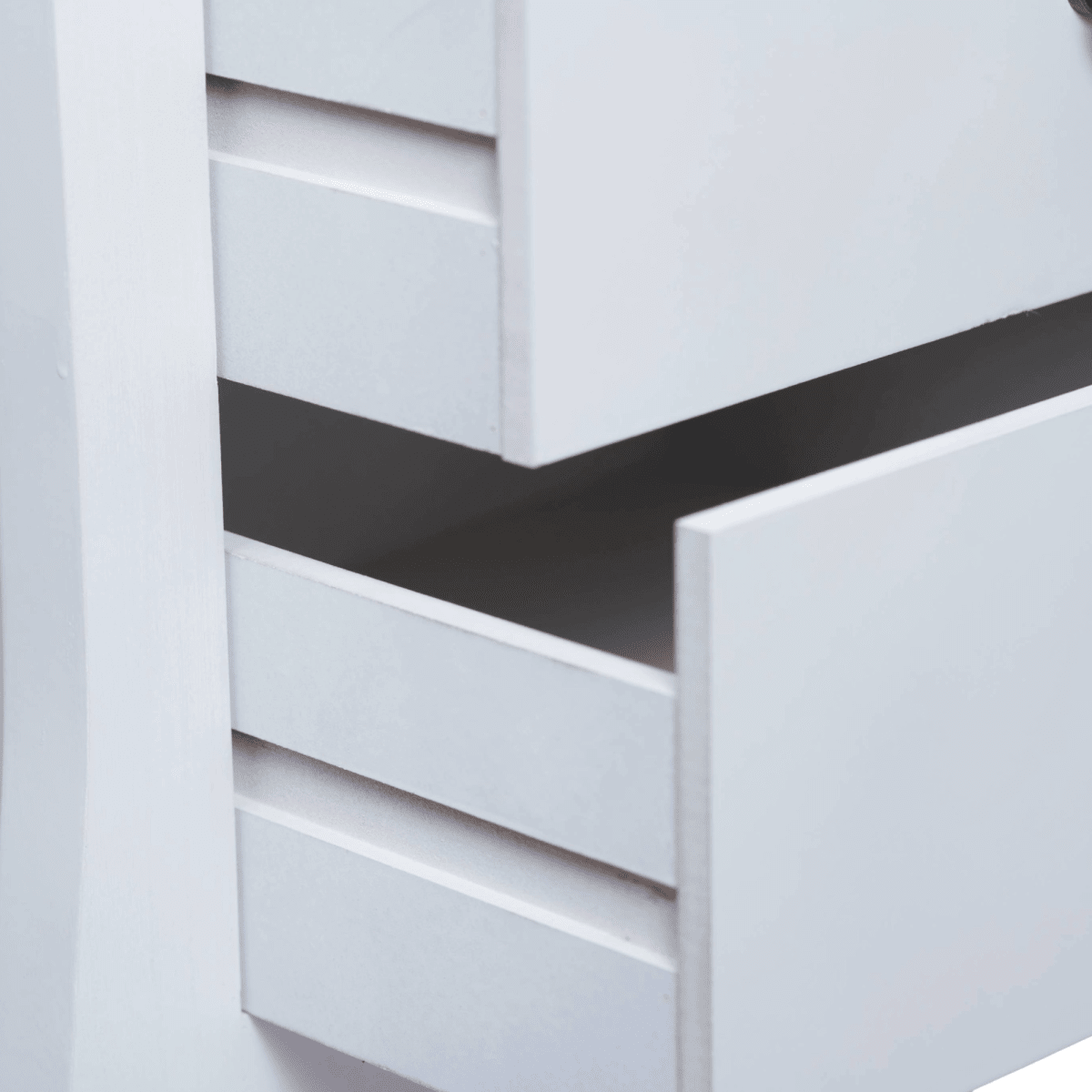 KIT DORMITORIO TOCADOR CATERINA + VELADOR GENOVA 2C8