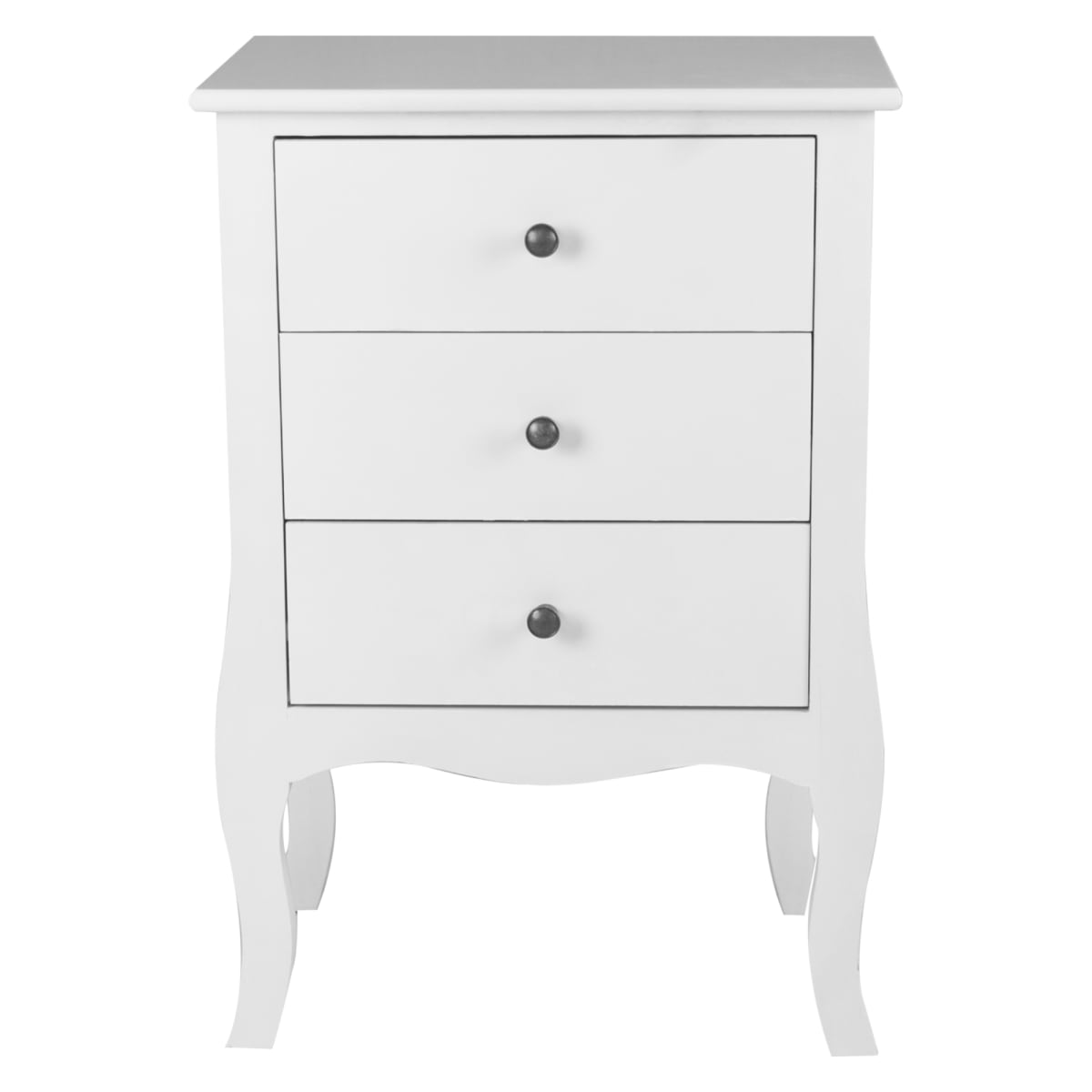 VELADOR DORMITORIO GENOVA 3 CAJONES BLANCO1