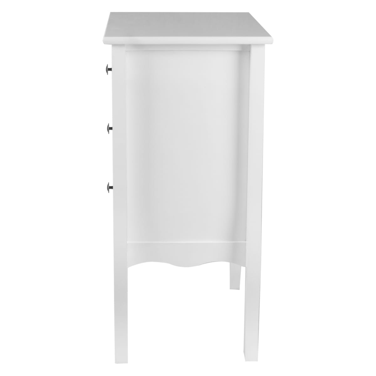 VELADOR DORMITORIO GENOVA 3 CAJONES BLANCO4