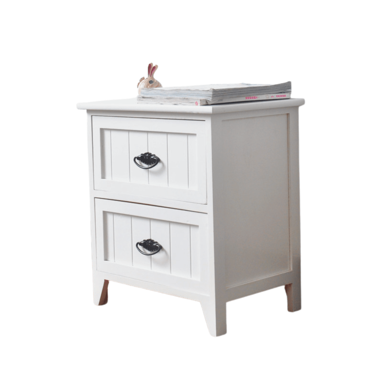 VELADOR DORMITORIO VERONA 2 CAJONES BLANCO3