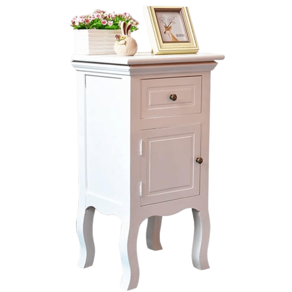 SET 2 VELADORES LIBRERO PARMA PUERTA + CAJON BLANCO3