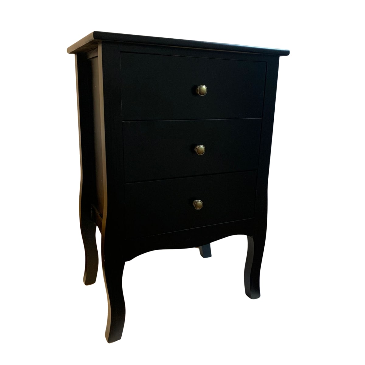 VELADOR DORMITORIO IMPERIA 3 CAJONES NEGRO4