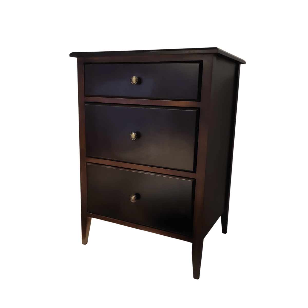 VELADOR DORMITORIO MOCACCINO 3 CAJONES CAFE2