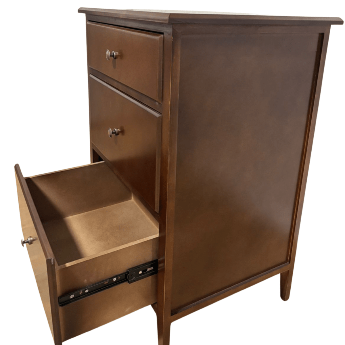VELADOR DORMITORIO MOCACCINO 3 CAJONES CAFE3
