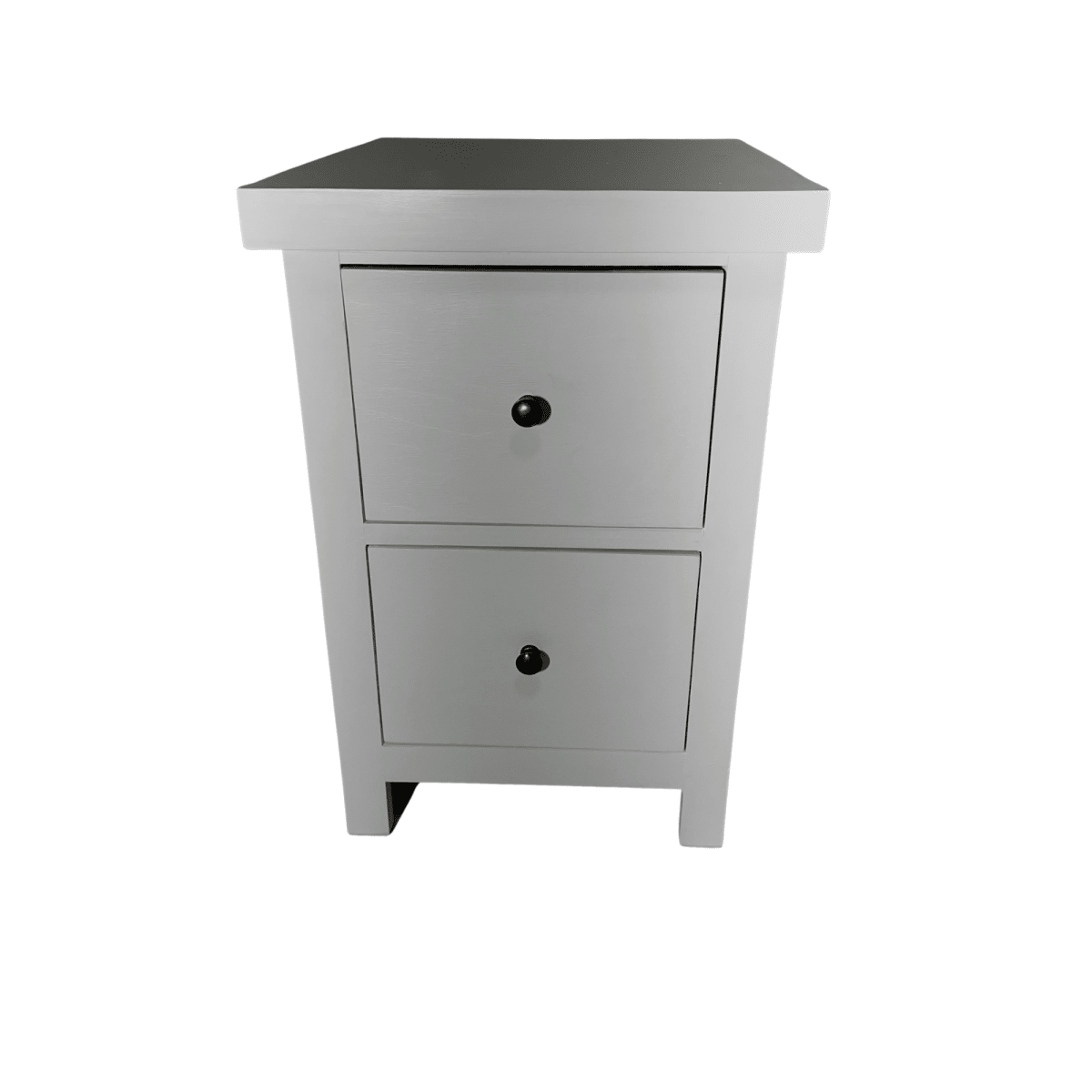 VELADOR DORMITORIO BARI 2 CAJON BLANCO RUSTICO1