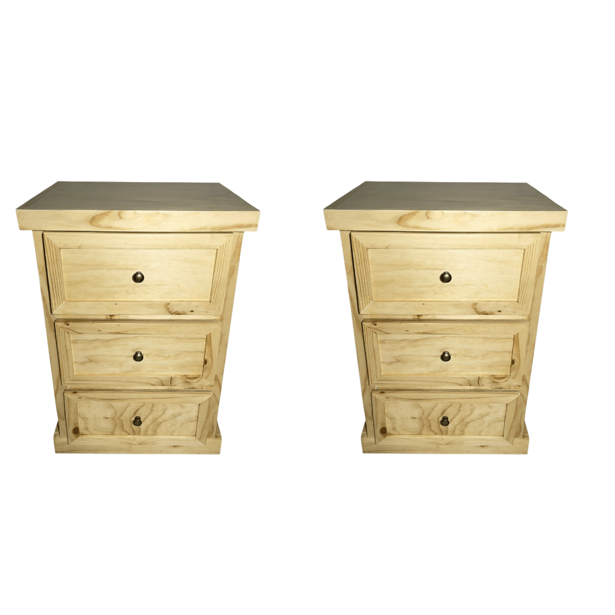 VELADOR DORMITORIO CATANIA 3 CAJONES MADERA NATURAL6