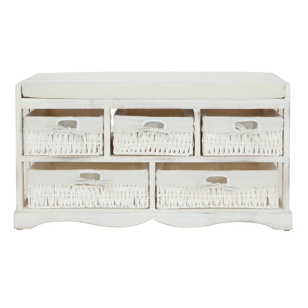 ZAPATERA BANCA MODENA 5 CAJONES BLANCO2