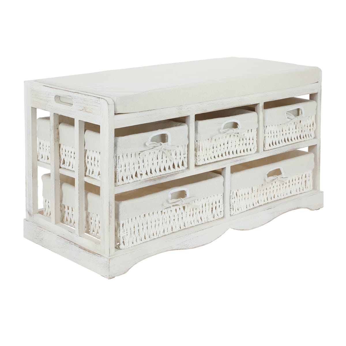 ZAPATERA BANCA MODENA 5 CAJONES BLANCO2