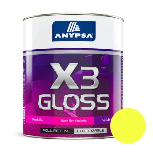 GLOSS X3 AMARILLO LIMON
