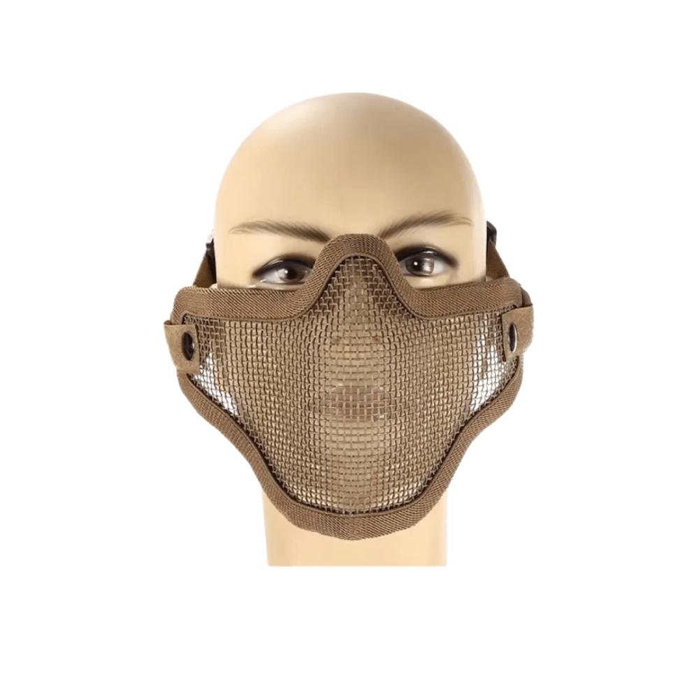 PROTECTOR FACIAL REJILLA TAN