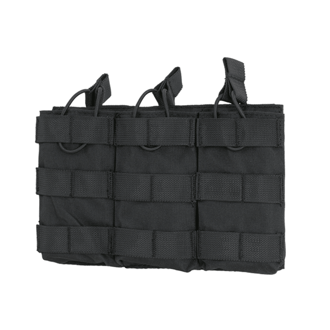 POUCH TRIPLE  TELA BK