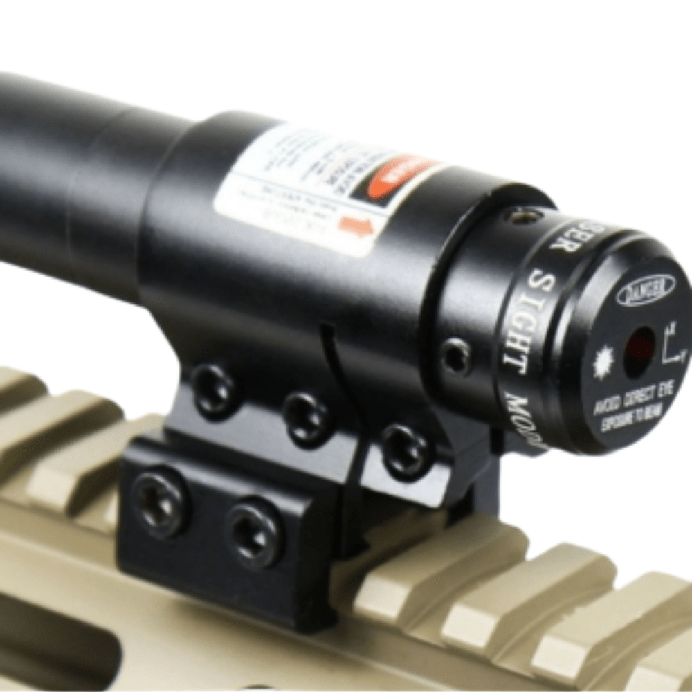 LASER ROJO CON RIEL PARA PISTOLA / SECUNDARIA | TACTICALZONECHILE