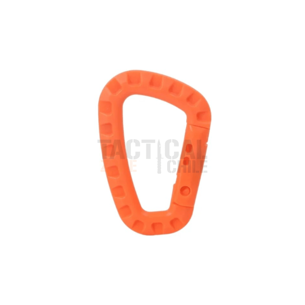 MOSQUETON PLASTICO NARANJA1