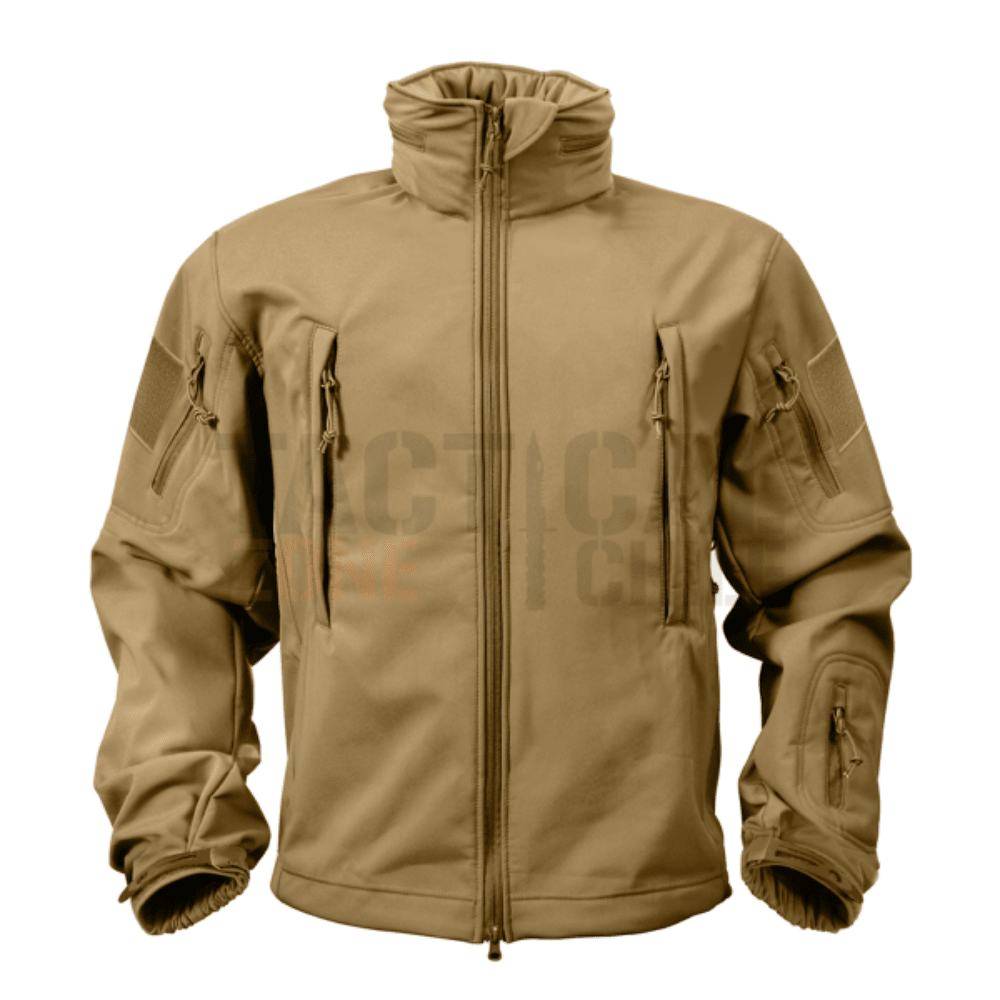 SOFTSHELL IMPERMEABLE COYOTE TALLA 4XL1
