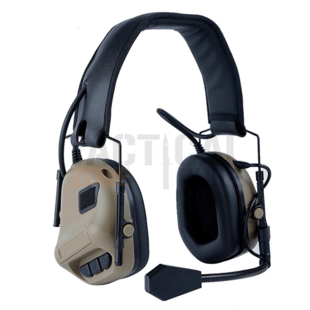 AURICULAR INTERCOMUNICADOR CON CONTROL DE SONIDO HD-09 TAN+PTT1