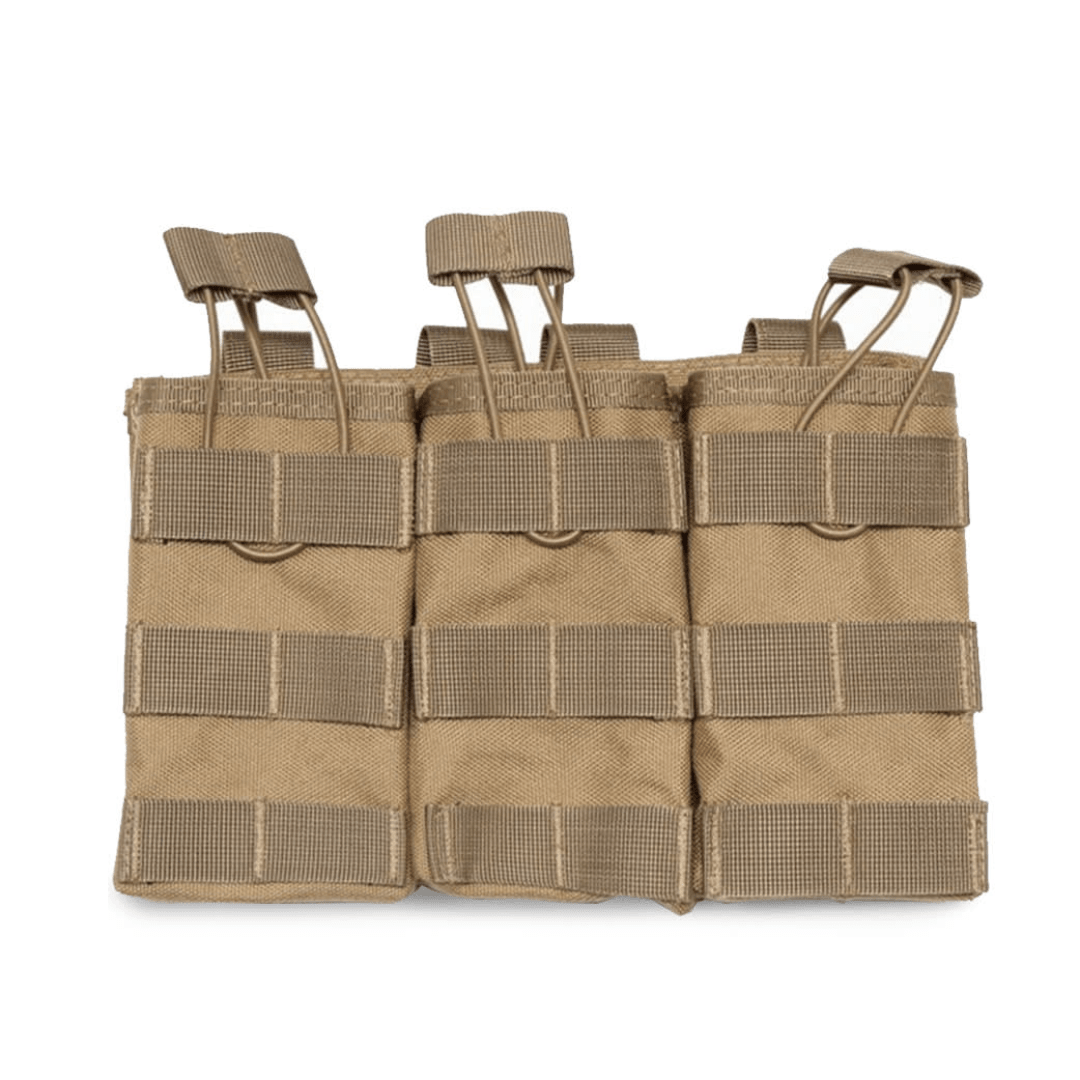 POUCH TRIPLE TELA TAN1