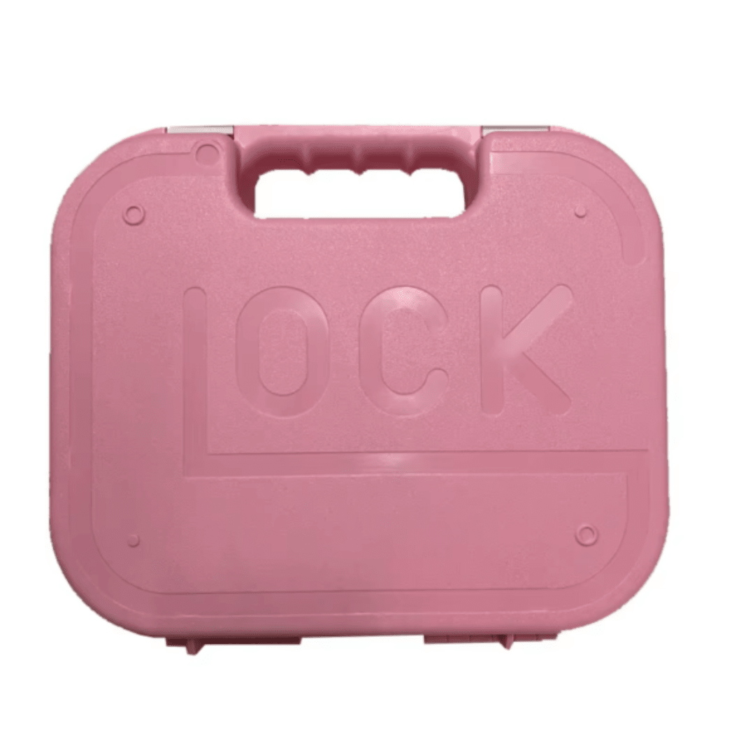 HARDCASE MALETA DE TRANSPORTE GLOCK ROSA1