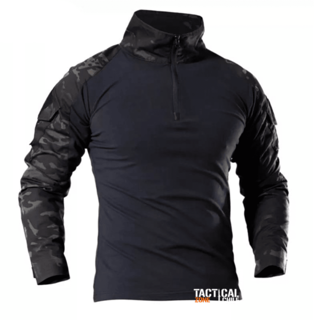 POLERA COMBAT MULTICAM BLACK TALLA L1