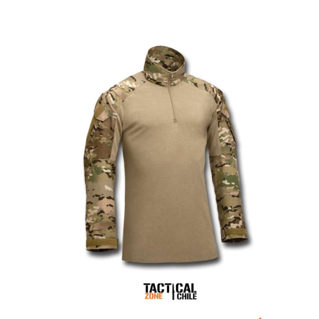 POLERA COMBAT MULTICAM TALLA S1