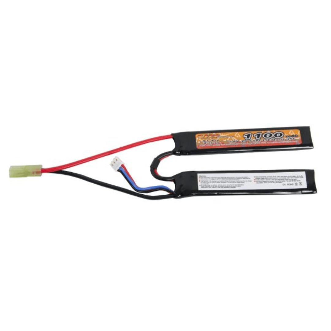 BATERIA VB POWER 7.4V 1.100mAh (BI-PANEL)1