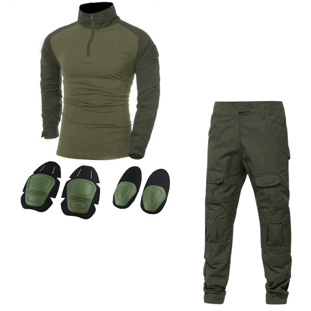 TENIDA UNIFORME VERDE TALLA L1