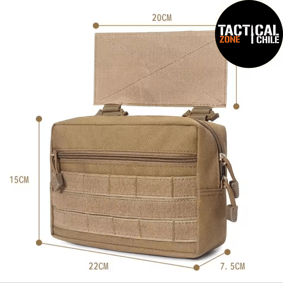 POUCH FRONTAL Y SISTEMA MOLLE 