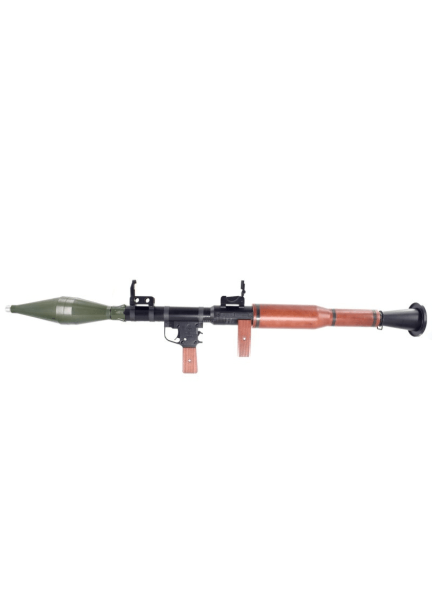 KJ Claw RPG-7 Dummy Warhead Rocket/Grenade Launcher Challenge Kit (Aluminum & Real Wood)1