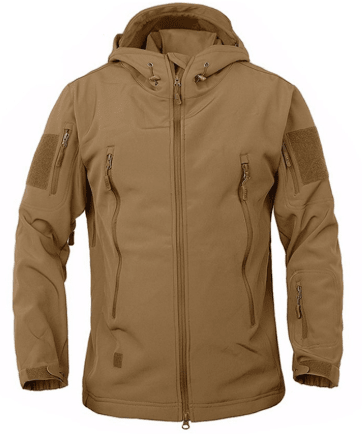 SOFTSHELL IMPERMEABLE COYOTE TALLA L1