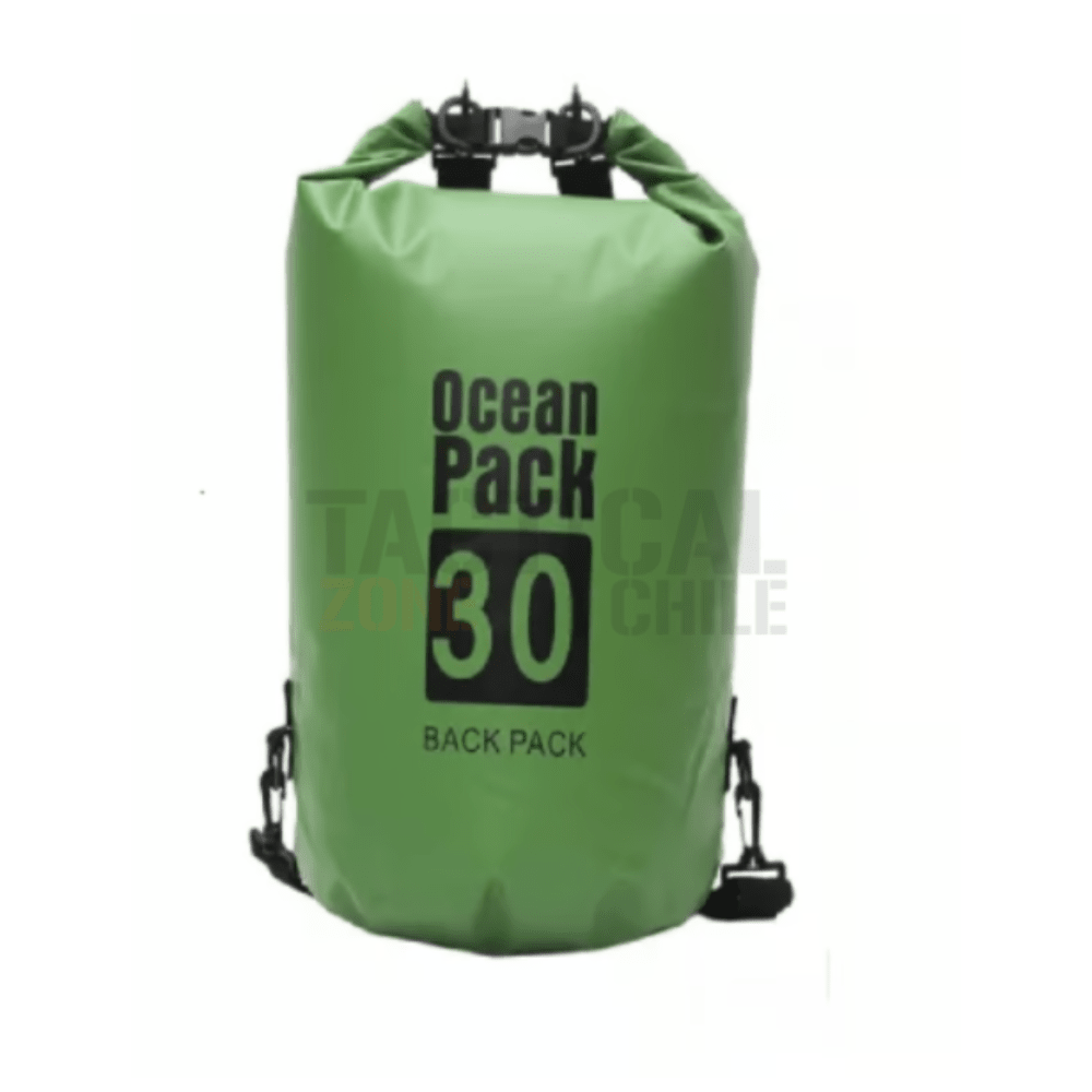 BOLSA/MOCHILA SECA 30 LTS  VERDE1