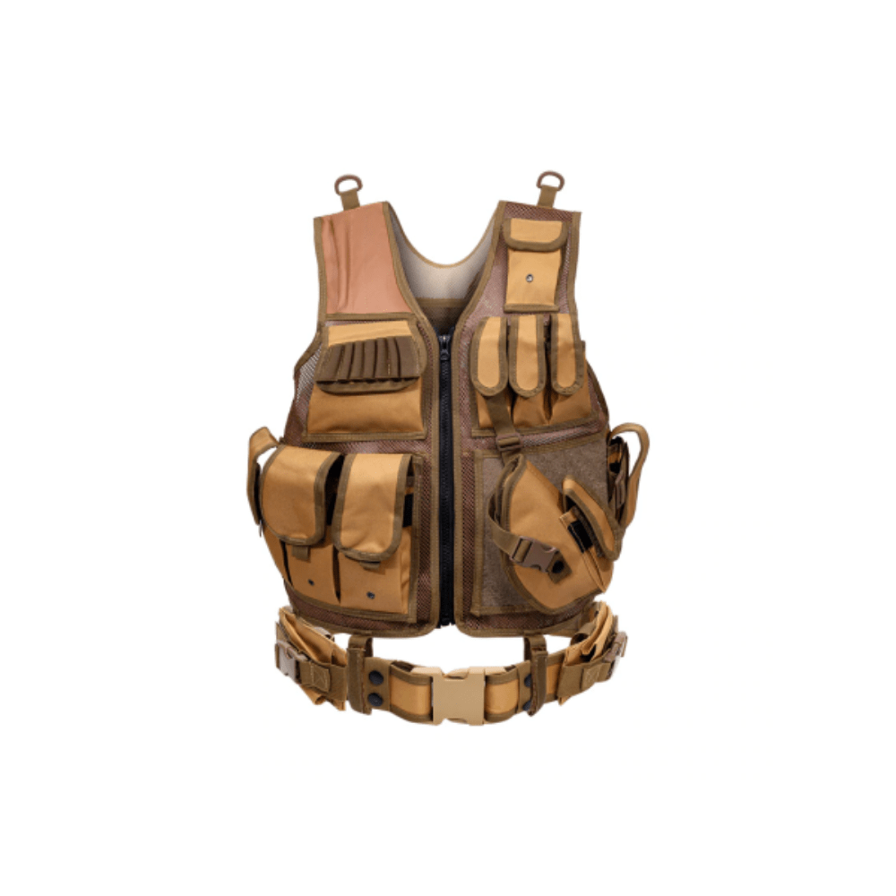 CHALECO SWAT TAN1