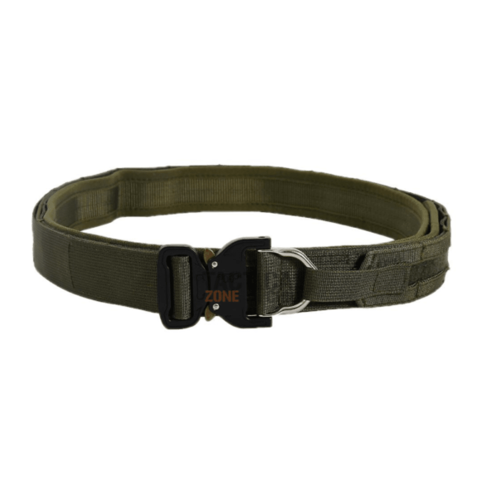 CINTURON COBRA PRIMERA LINEA CON MOLLE VERDE1