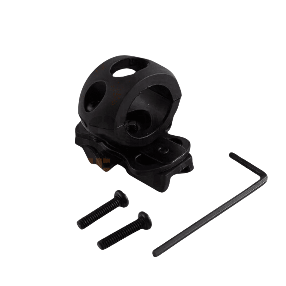 ANCLAJE DE LINTERNA PARA CASCO (NEGRO)1