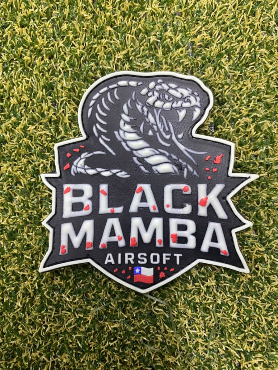 PARCHE BLACK MAMBA AIRSOFT2