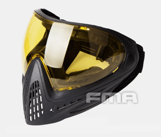 MASCARA FULL FACE MICA AMARILLA