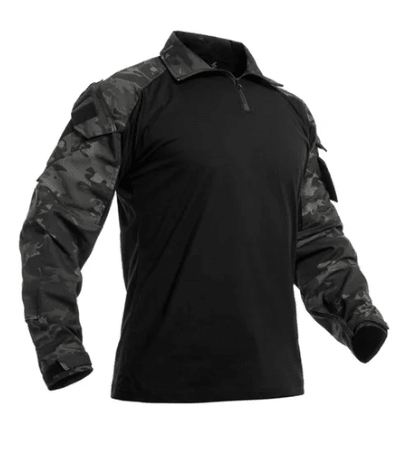 POLERA COMBAT MULTICAM BLACK TALLA 3XL