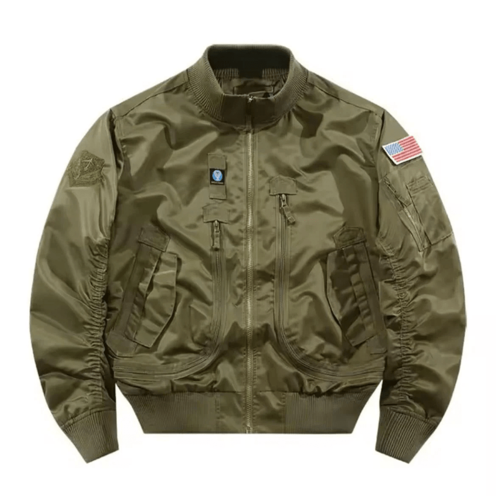 CHAQUETA DE VUELO KHAKI TALLA L