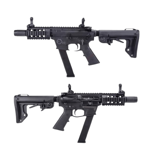 Réplica King Arms cal 6mm TWS SBR GBB NEGRA