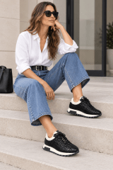 ZAPATILLA HISPANITAS OREGON NEGRA