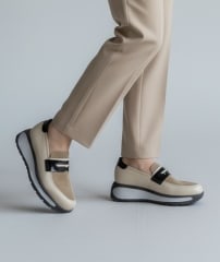 MOCASIN CARLOTA BRUNO PAOLI BEIGE