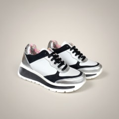 DEPORTIVO PLATA BLANCO SNOCK