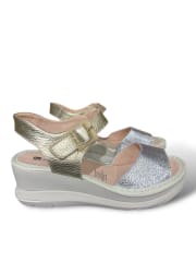 SANDALIA VERONICA PLATA CHAMP