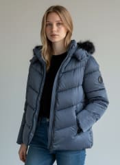 PARKA AZUL FLY LUXURY