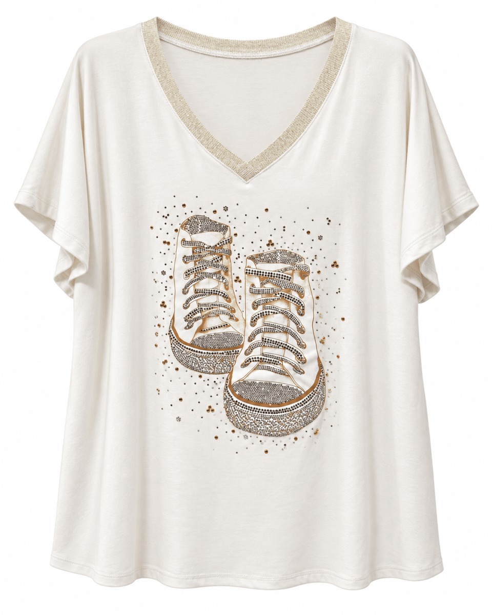 POLERA CRUDO  ZAPATILLA BRILLO1