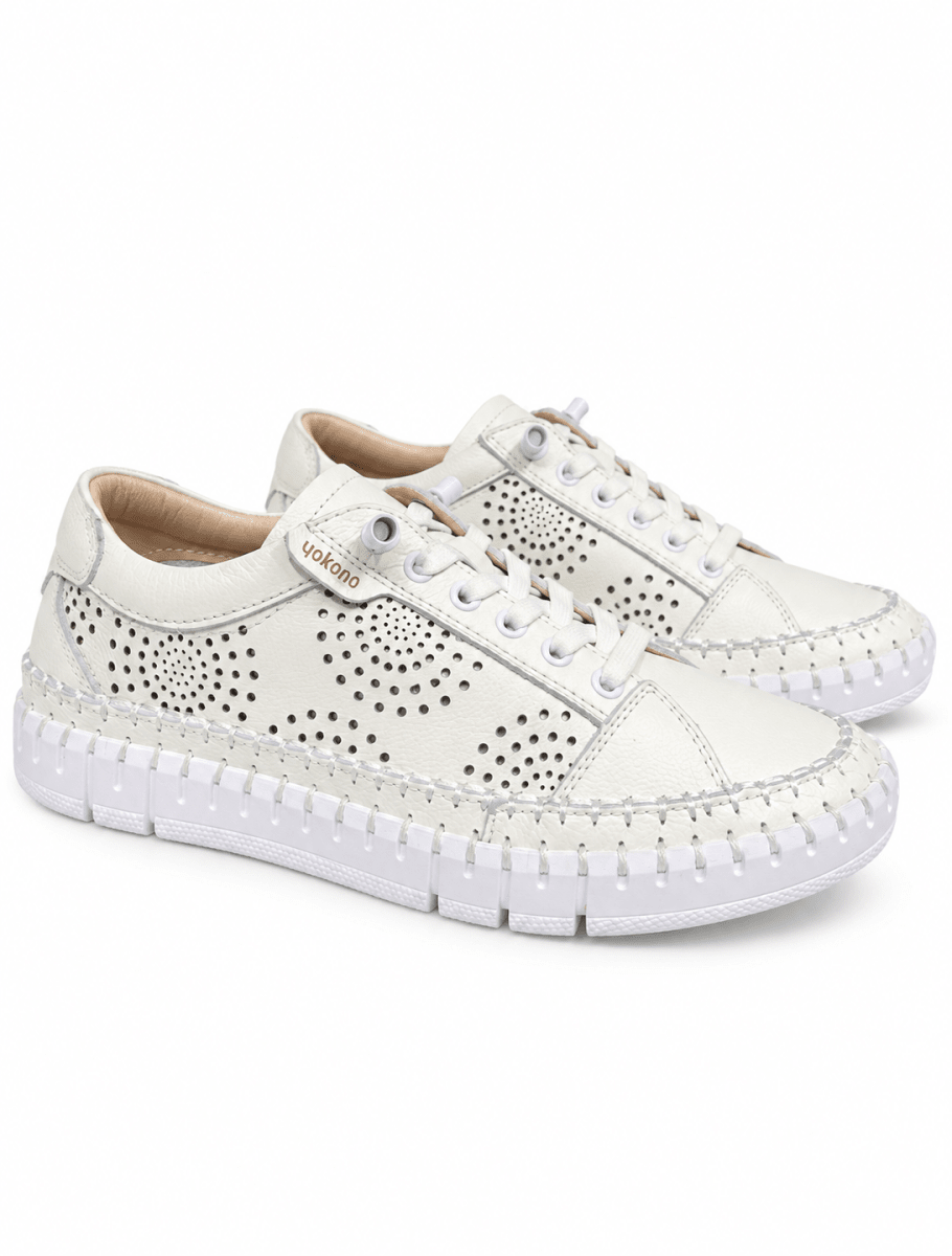 ZAPATILLA BLANCA  YOKONO FLOW SERRAJE1