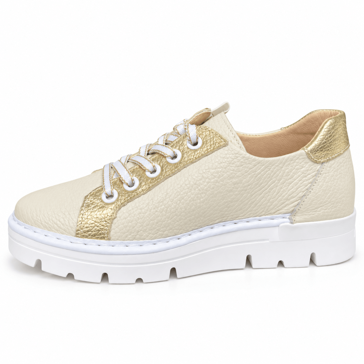 ZAPATO JOSE SAENZ  EVA BEIGE CHAMPAGNE4