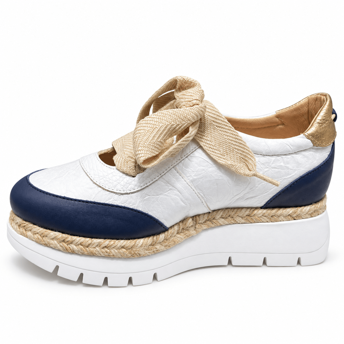 ZAPATILLA JOSE SAENZ BELEN BLANCA YUTE AZUL3