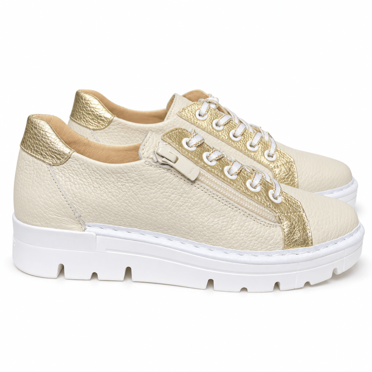 ZAPATO JOSE SAENZ  EVA BEIGE CHAMPAGNE1