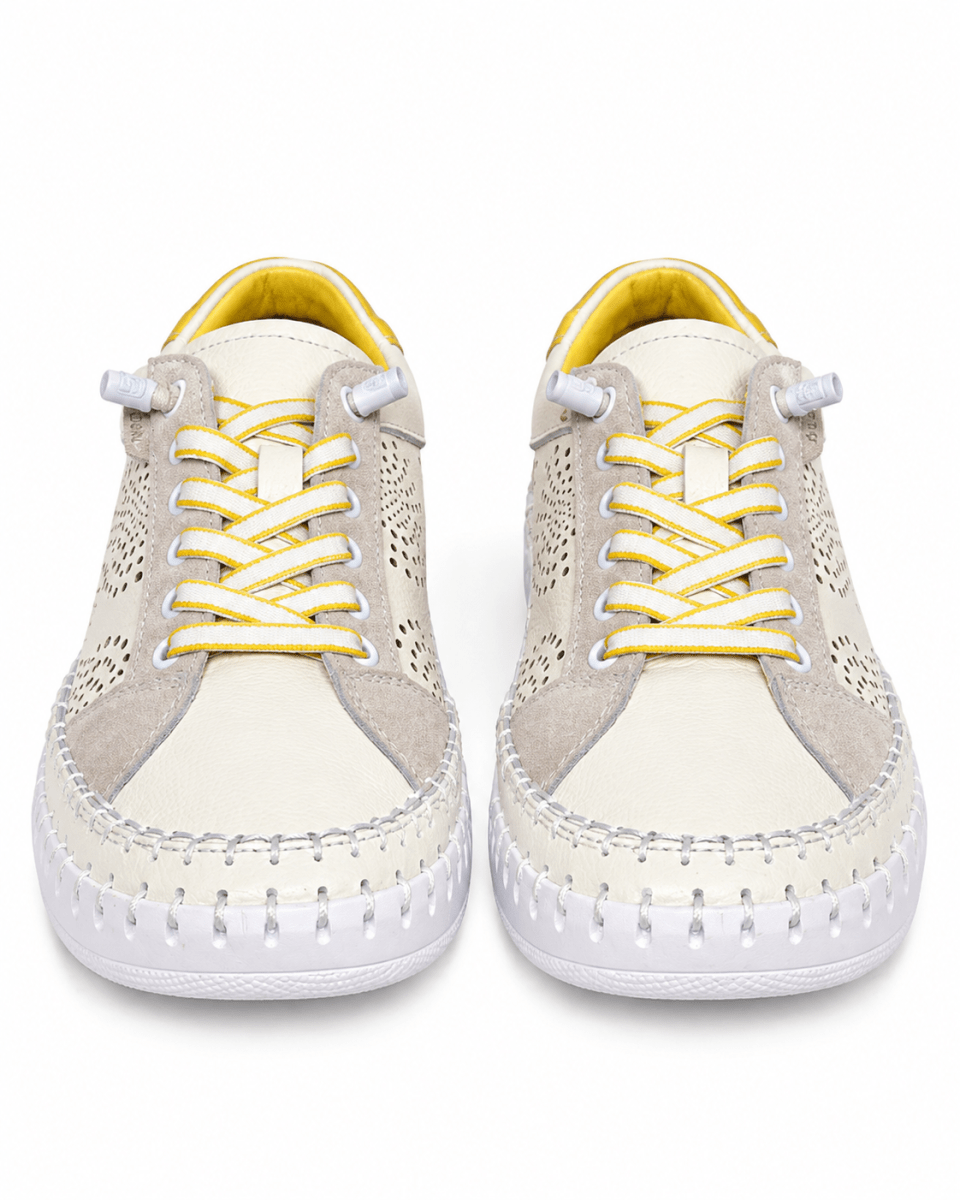 ZAPATILLA YOKONO SER AMARILLA BLANCO5
