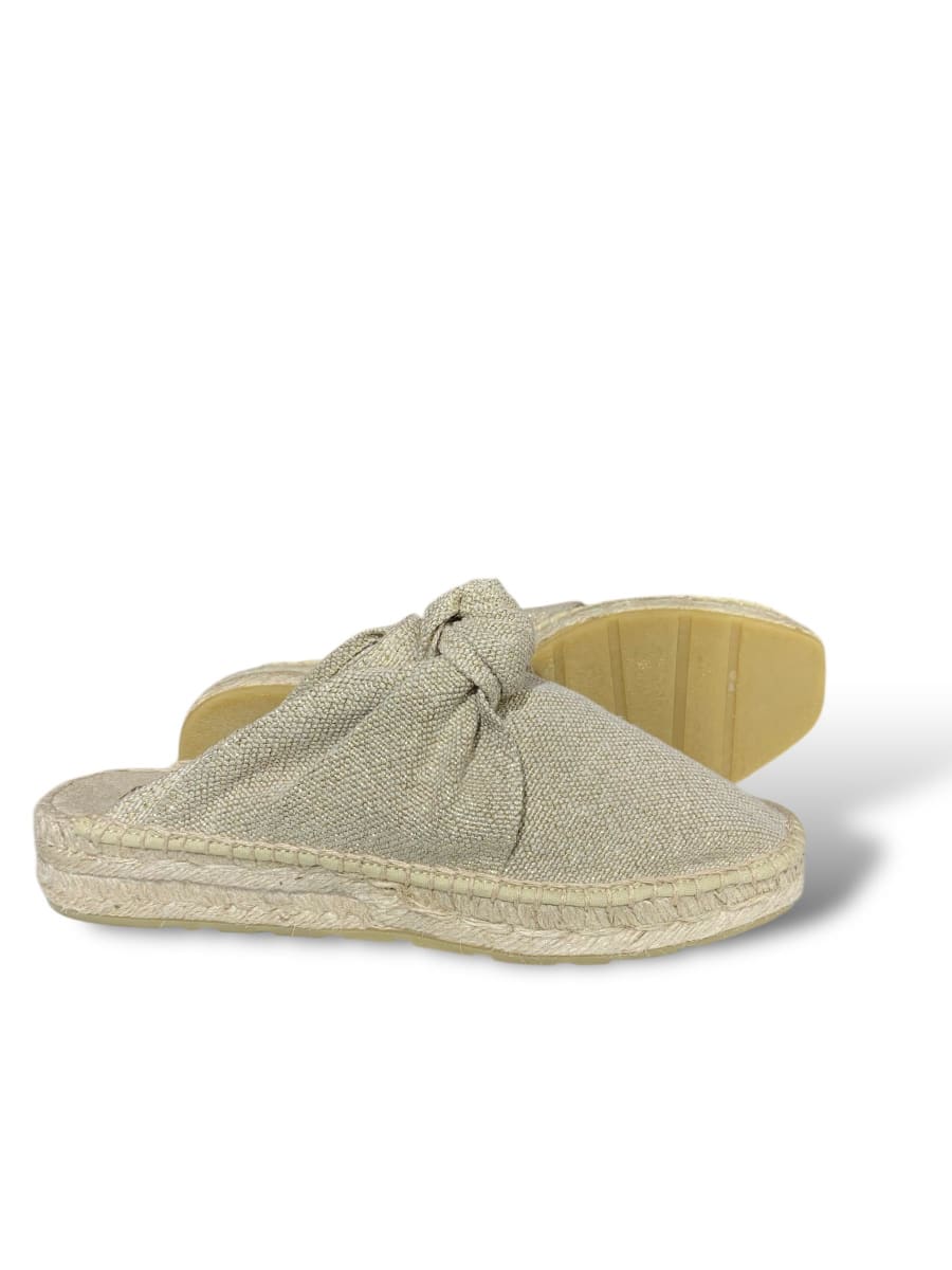 ALPARGATA LINO EPOQUE ORO7